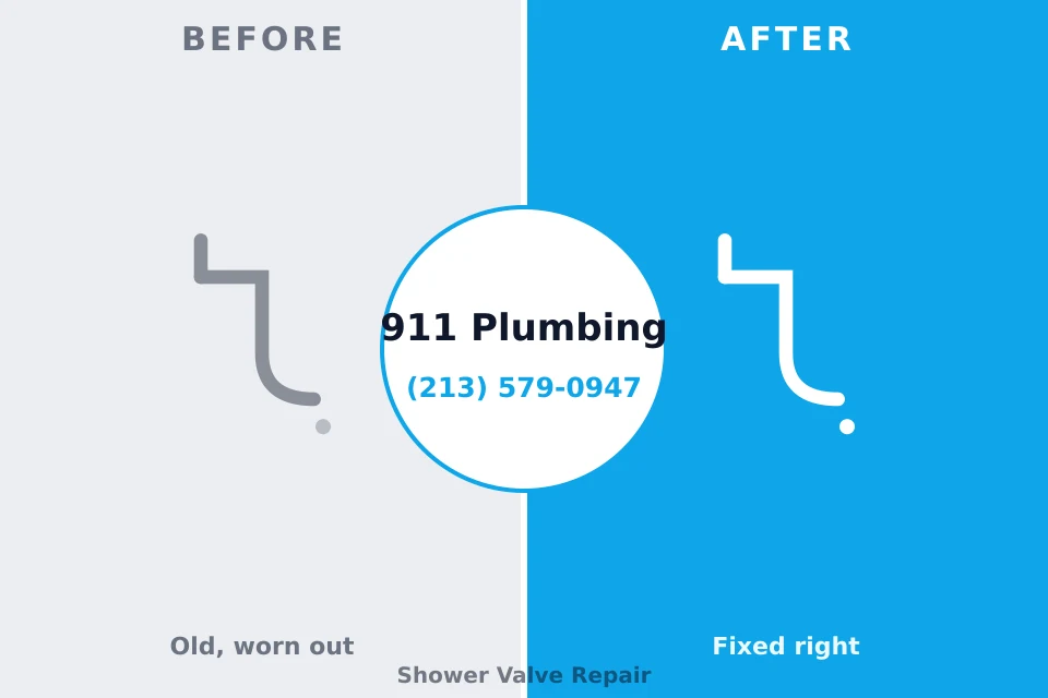 Before and after: plumbing repair Fort Jones, CA